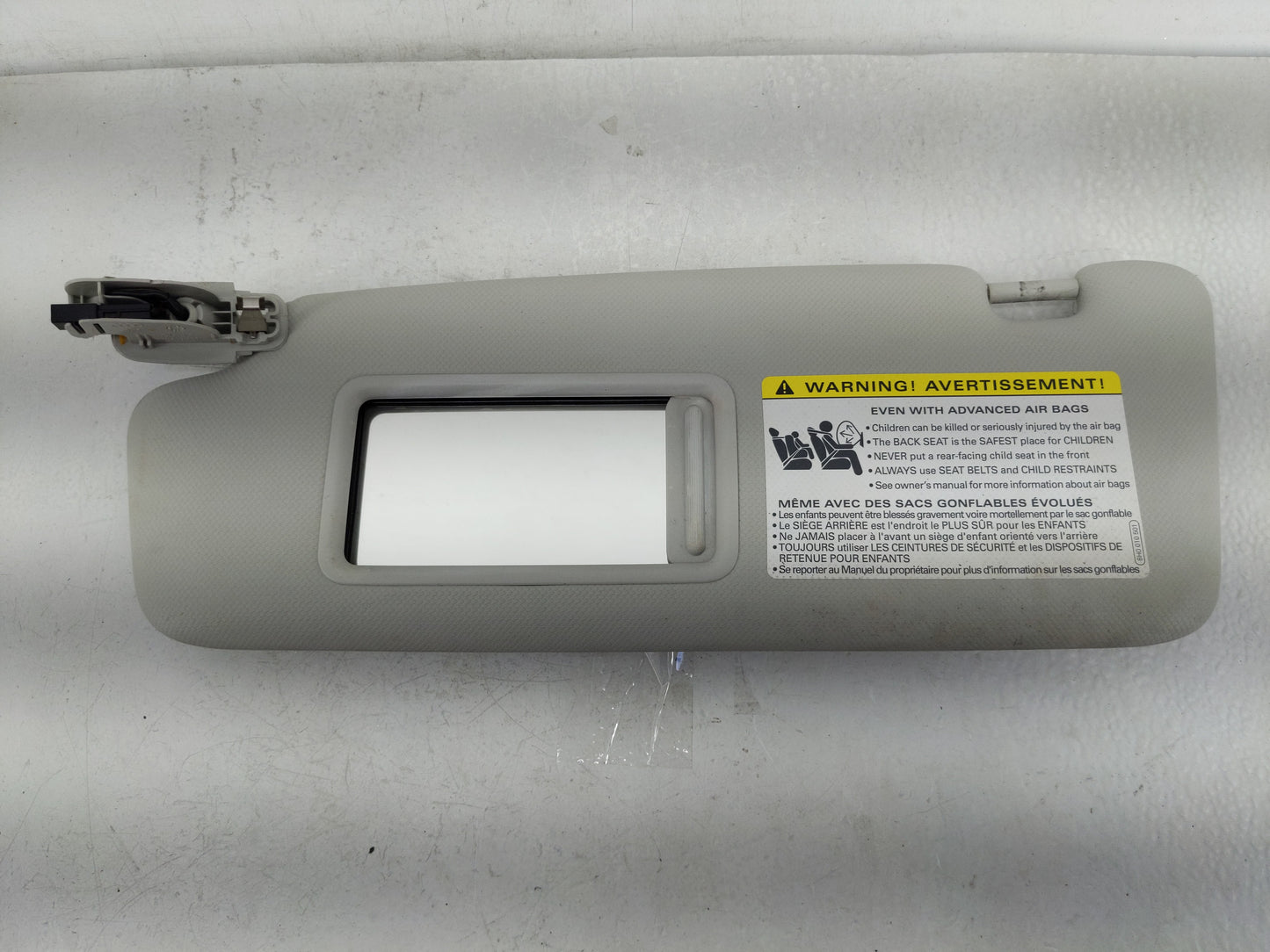 2009-2012 Audi A4 Sun Visor Shade Replacement Driver Left Mirror Fits Fits 2009 2010 2011 2012 OEM Used Auto Parts - Oemused