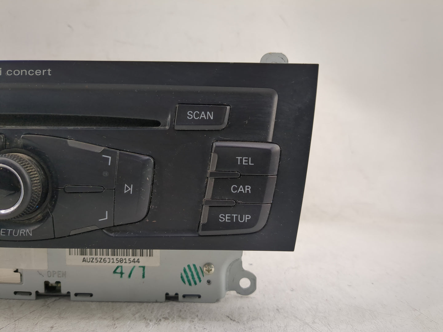 2010-2012 Audi A4 Radio AM FM Cd Player Receiver Replacement P/N:8T1 035 186 R Fits Fits 2010 2011 2012 2013 2014 2015 2016 