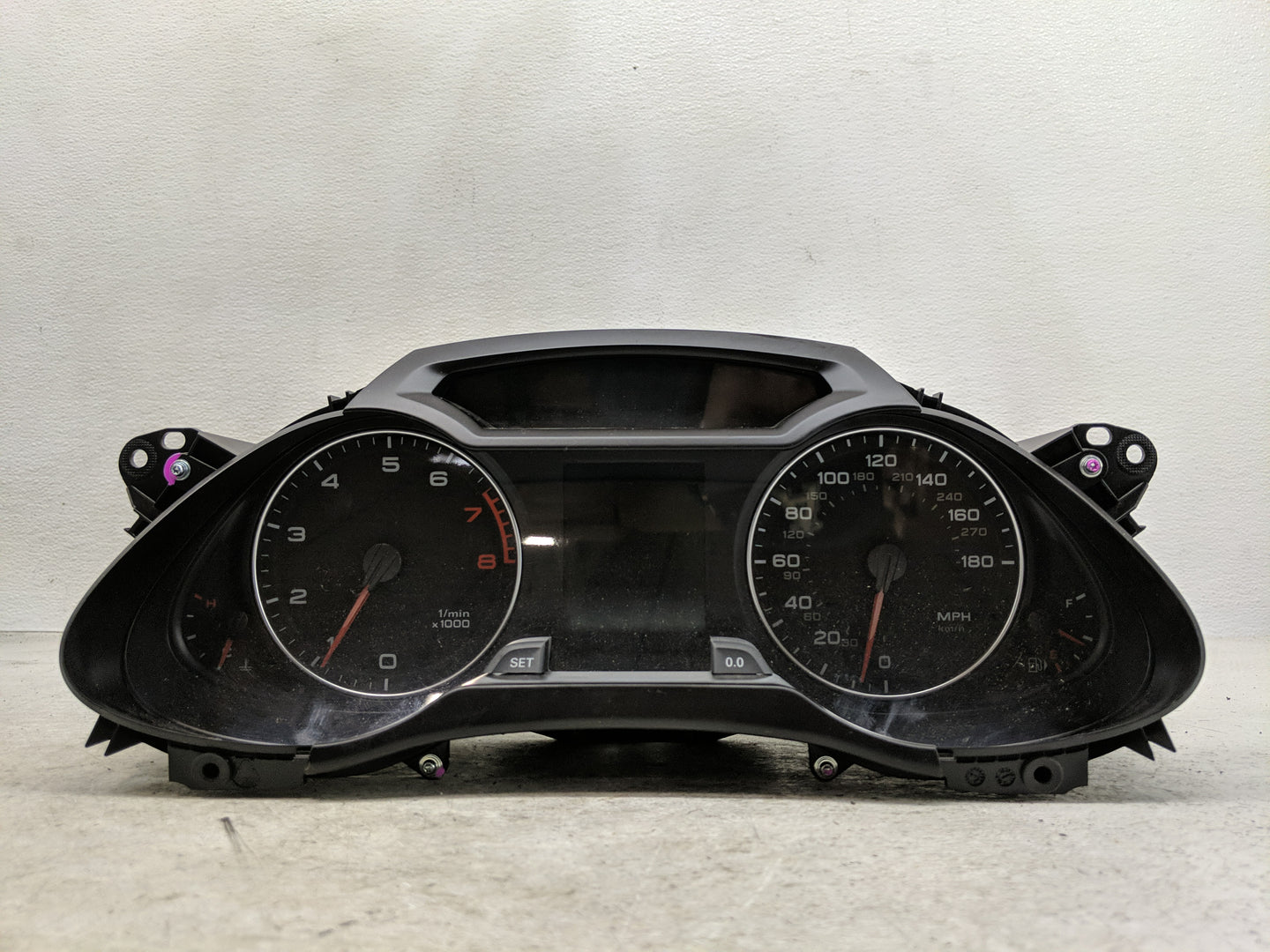 2010-2012 Audi A4 Instrument Cluster Speedometer Gauges P/N:8K0 920 950 H Fits Fits 2010 2011 2012 OEM Used Auto Parts - Oem