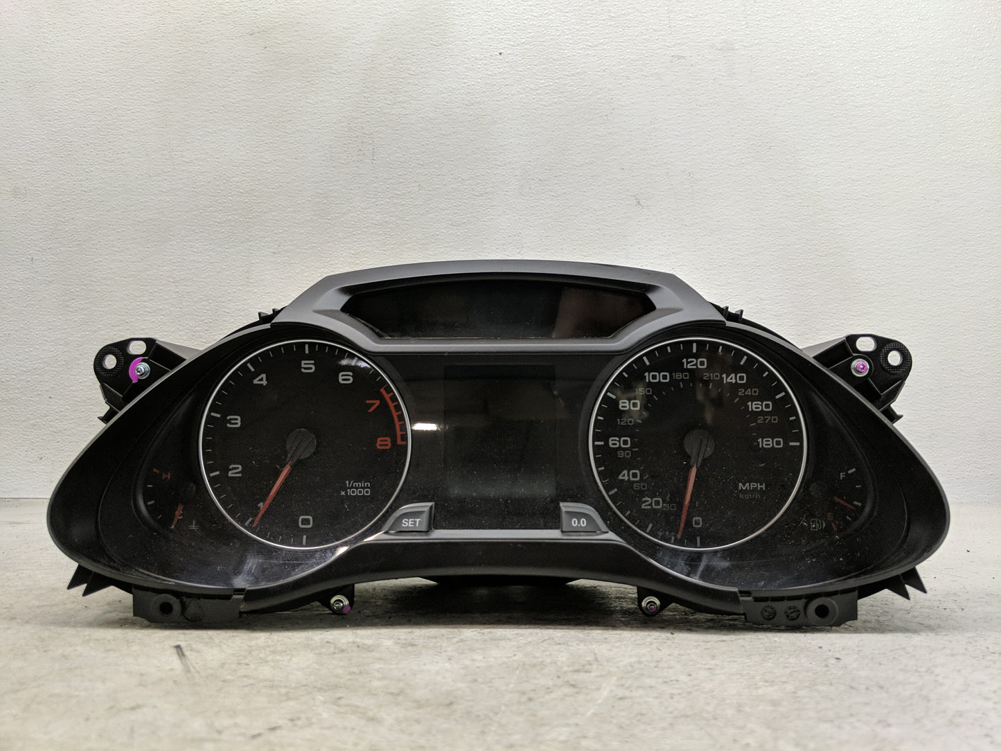 2010-2012 Audi A4 Instrument Cluster Speedometer Gauges P/N:8K0 920 950 H Fits Fits 2010 2011 2012 OEM Used Auto Parts - Oem