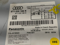 2010-2012 Audi A4 Radio AM FM Cd Player Receiver Replacement P/N:8T1 035 186 R Fits Fits 2010 2011 2012 2013 2014 2015 2016 