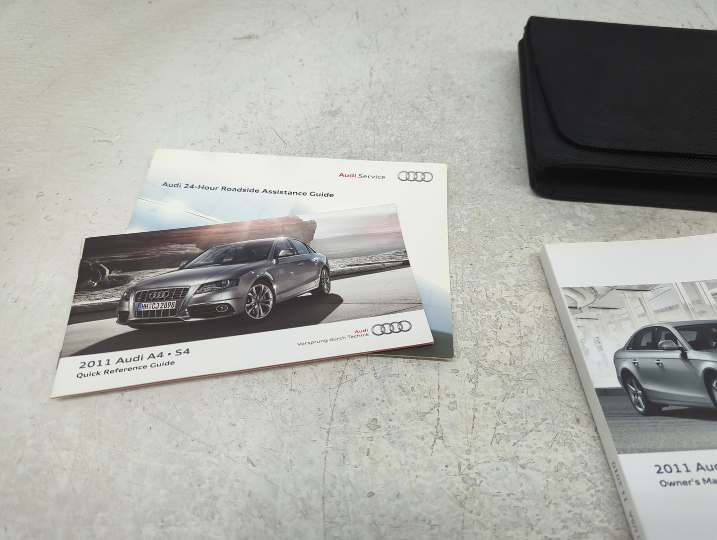 2011 Audi A4 Owners Manual Book Guide P/N:112.561.8K2.23 OEM Used Auto Parts - Oemusedautoparts1.com