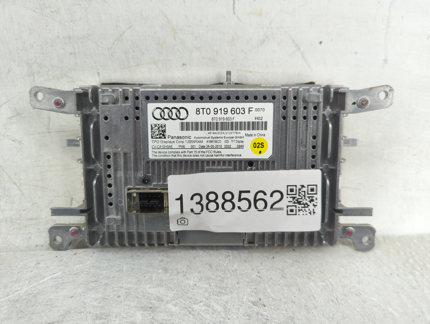 2009-2016 Audi A4 Information Display Screen - Oemusedautoparts1.com