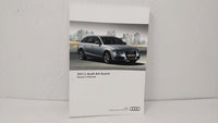 2011 Audi A4 Owners Manual Book Guide OEM Used Auto Parts - Oemusedautoparts1.com