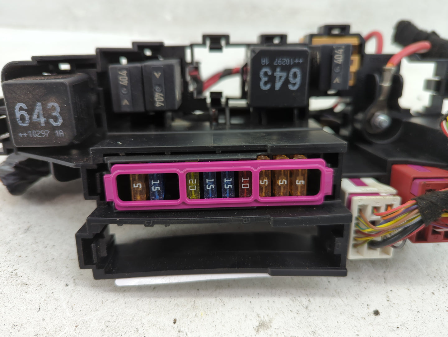 2009-2016 Audi A4 Fusebox Fuse Box Panel Relay Module Fits Fits 2008 2009 2010 2011 2012 2013 2014 2015 2016 2017 OEM Used A