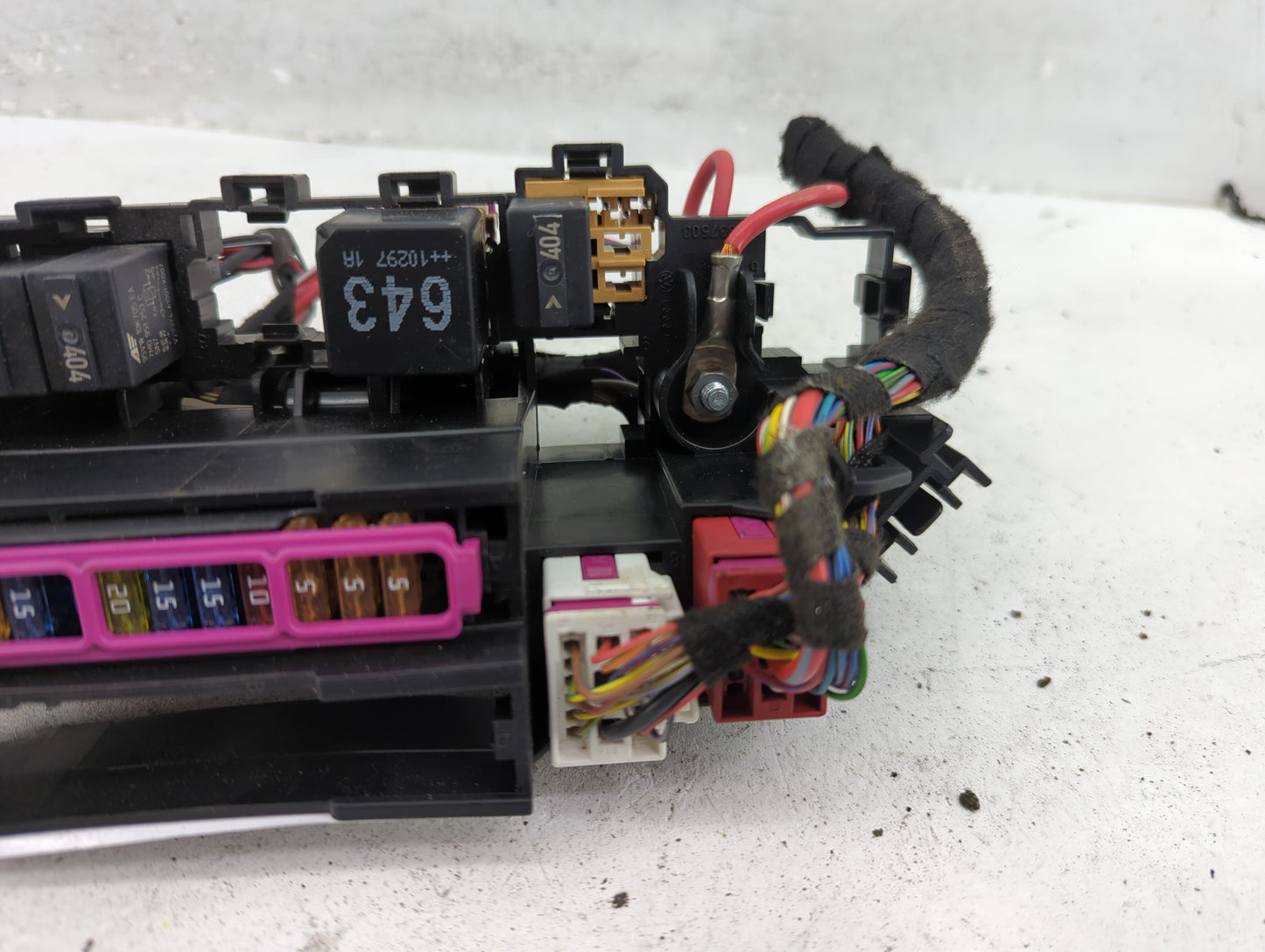 2009-2016 Audi A4 Fusebox Fuse Box Panel Relay Module Fits Fits 2008 2009 2010 2011 2012 2013 2014 2015 2016 2017 OEM Used A
