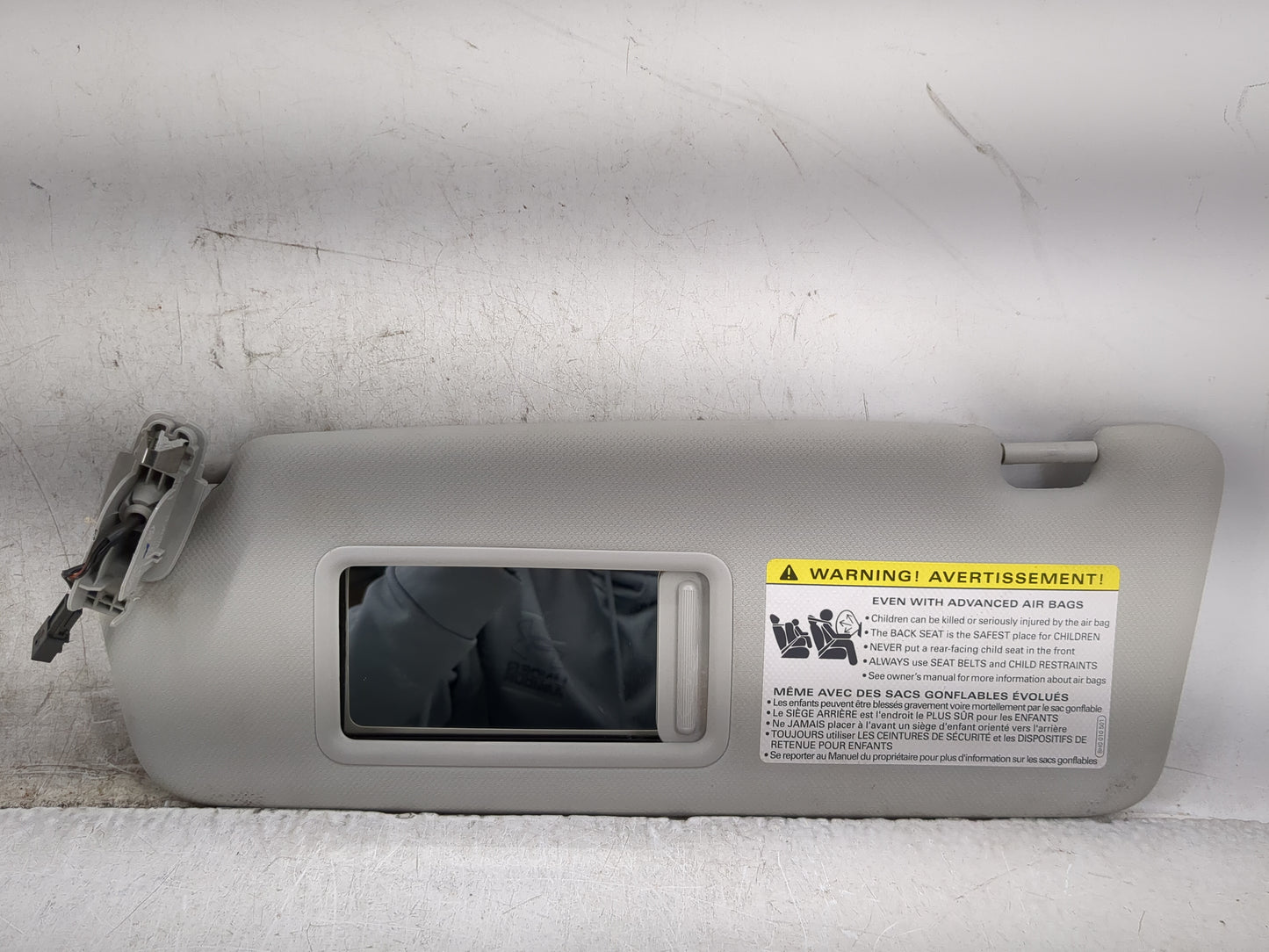 2009-2012 Audi A4 Sun Visor Shade Replacement Driver Left Mirror Fits Fits 2009 2010 2011 2012 OEM Used Auto Parts - Oemused
