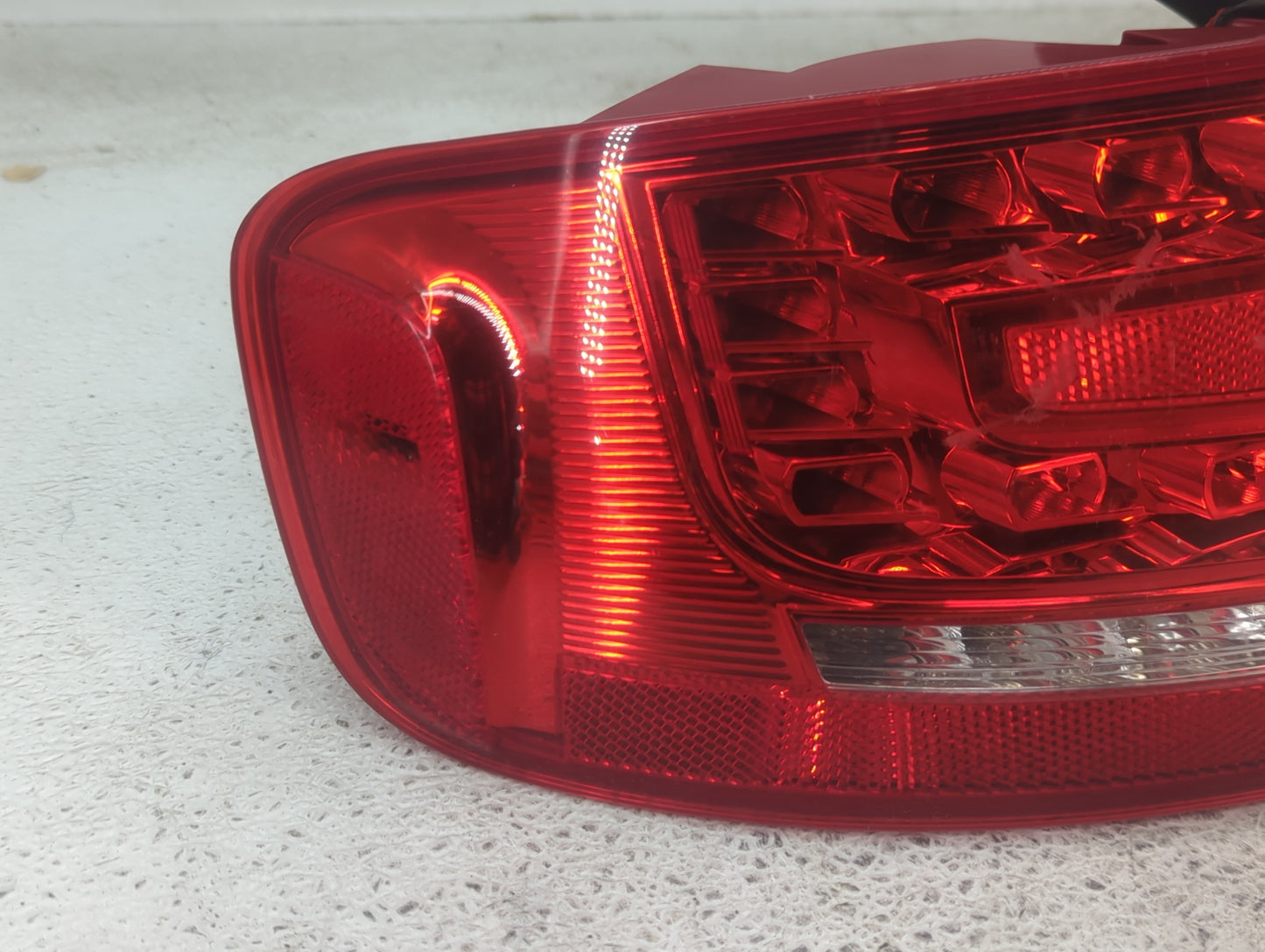 2010-2012 Audi A4 Tail Light Assembly Driver Left OEM Fits Fits 2010 2011 2012 OEM Used Auto Parts - Oemusedautoparts1.com
