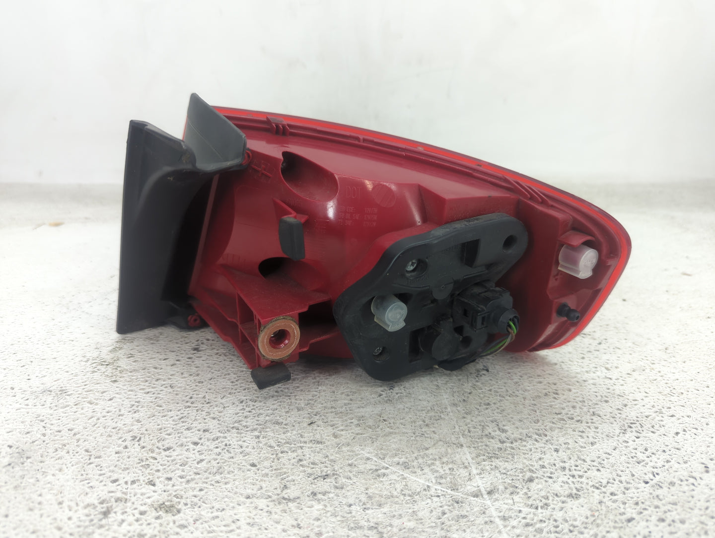 2010-2012 Audi A4 Tail Light Assembly Driver Left OEM Fits Fits 2010 2011 2012 OEM Used Auto Parts - Oemusedautoparts1.com