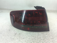 2010-2012 Audi A4 Tail Light Assembly Driver Left OEM Fits Fits 2010 2011 2012 OEM Used Auto Parts - Oemusedautoparts1.com