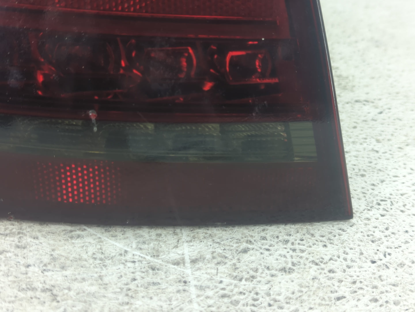 2010-2012 Audi A4 Tail Light Assembly Driver Left OEM Fits Fits 2010 2011 2012 OEM Used Auto Parts - Oemusedautoparts1.com