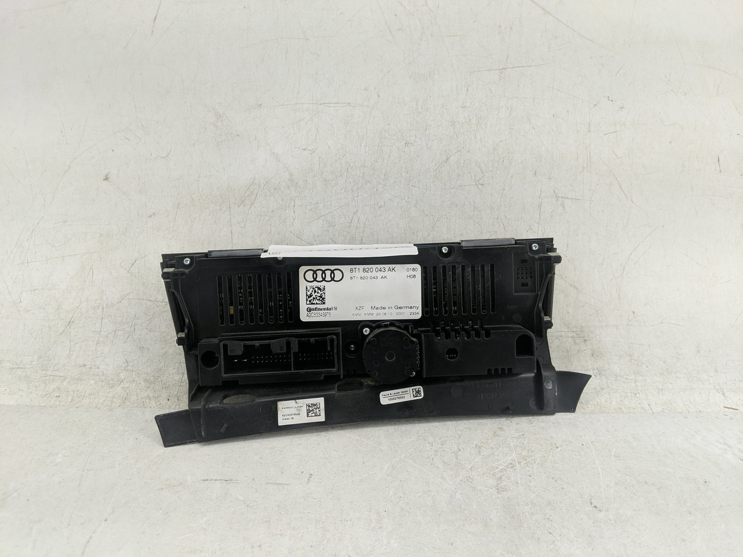 2009-2012 Audi A4 Climate Control Module Temperature AC/Heater Replacement P/N:8T1820043AK A2C53345976 Fits OEM Used Auto Pa