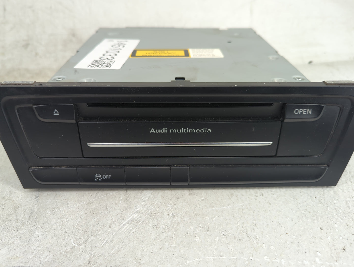2011 Audi A4 Radio AM FM Cd Player Receiver Replacement P/N:8T1035664C 8T1035664B Fits Fits 2010 2012 2013 2014 2015 2016 20