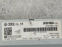 2010-2012 Audi A4 Information Radio Display Screen - Oemusedautoparts1.com