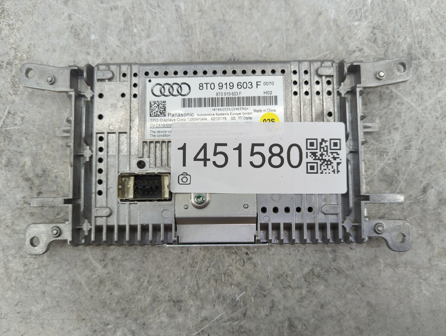 2009-2016 Audi A4 Information Display Screen - Oemusedautoparts1.com
