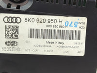 2010-2012 Audi A4 Instrument Cluster Speedometer Gauges P/N:8K0 920 950 H Miles: Fits Fits 2010 2011 2012 OEM Used Auto Part