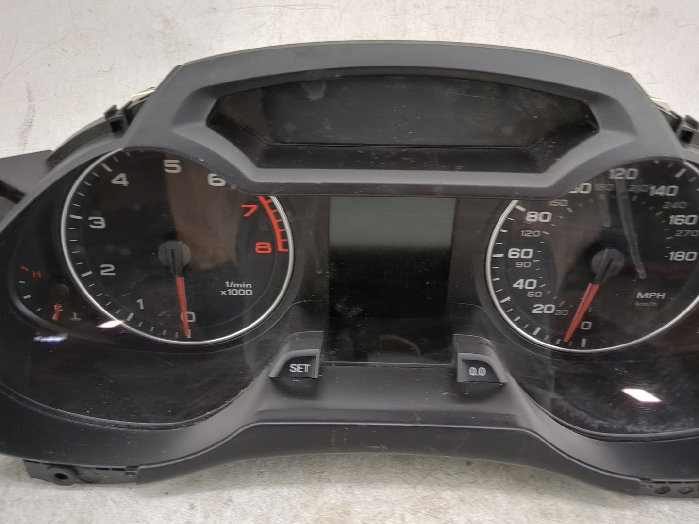 2010-2012 Audi A4 Instrument Cluster Speedometer Gauges P/N:8K0920950H 503002370404 Miles:109K Fits Fits 2010 2011 2012 OEM 