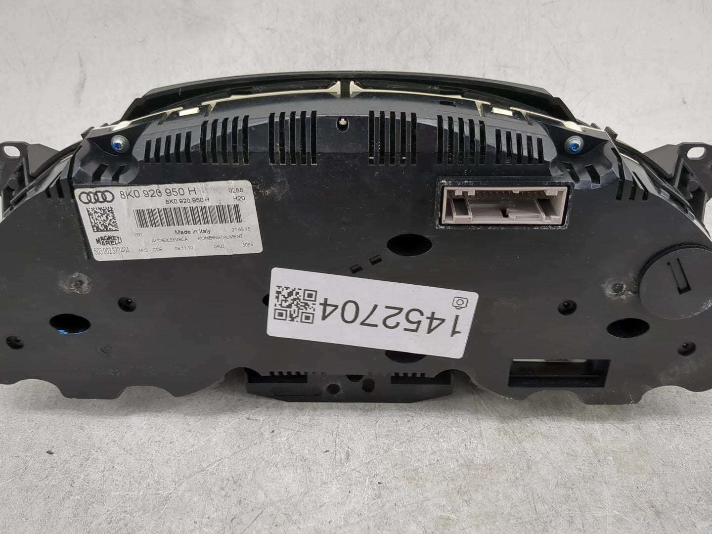 2010-2012 Audi A4 Instrument Cluster Speedometer Gauges P/N:8K0920950H 503002370404 Miles:109K Fits Fits 2010 2011 2012 OEM 