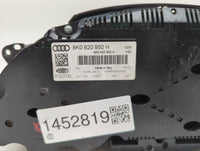 2010-2012 Audi A4 Instrument Cluster Speedometer Gauges P/N:8K0920950H 503002370404 Fits Fits 2010 2011 2012 OEM Used Auto P