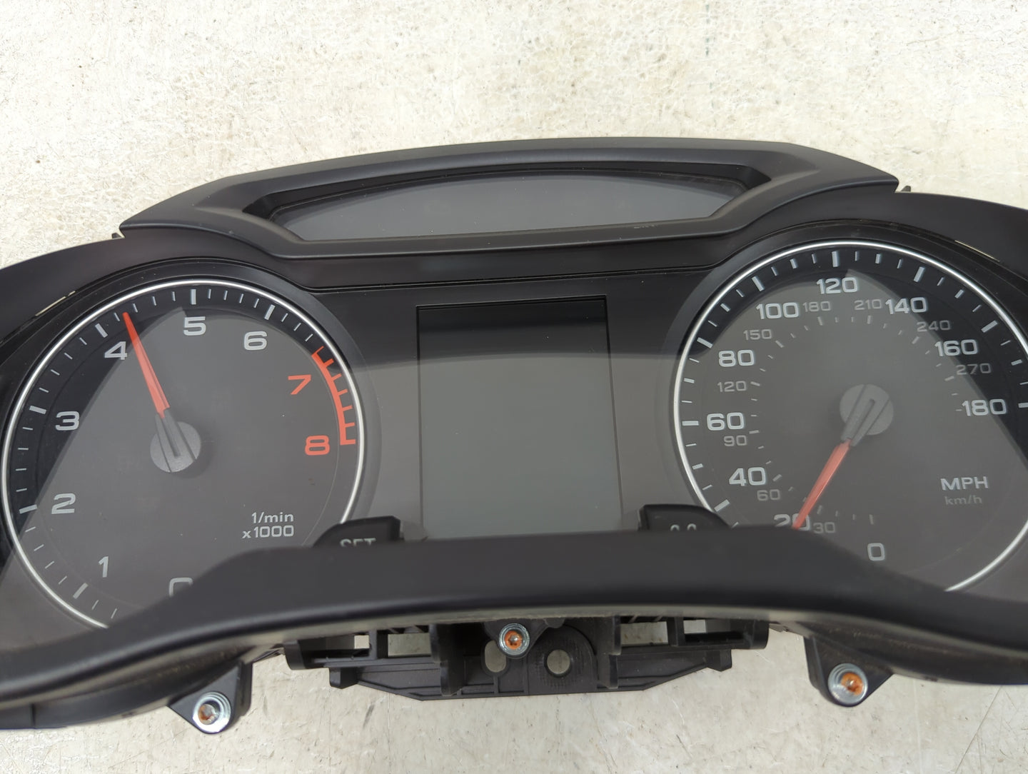 2010-2012 Audi A4 Instrument Cluster Speedometer Gauges P/N:8K0920950H 503.002.370.404 Miles:94K Fits Fits 2010 2011 2012 OE
