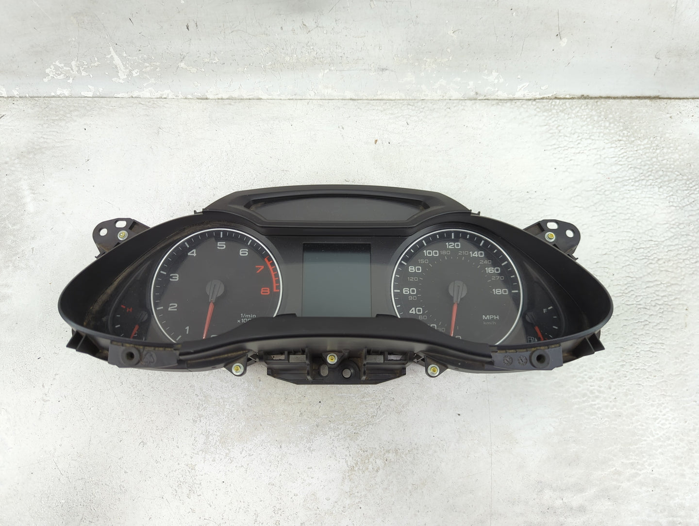 2010-2012 Audi A4 Instrument Cluster Speedometer Gauges P/N:8K0920950H 503002370404 Miles:84K Fits Fits 2010 2011 2012 OEM U