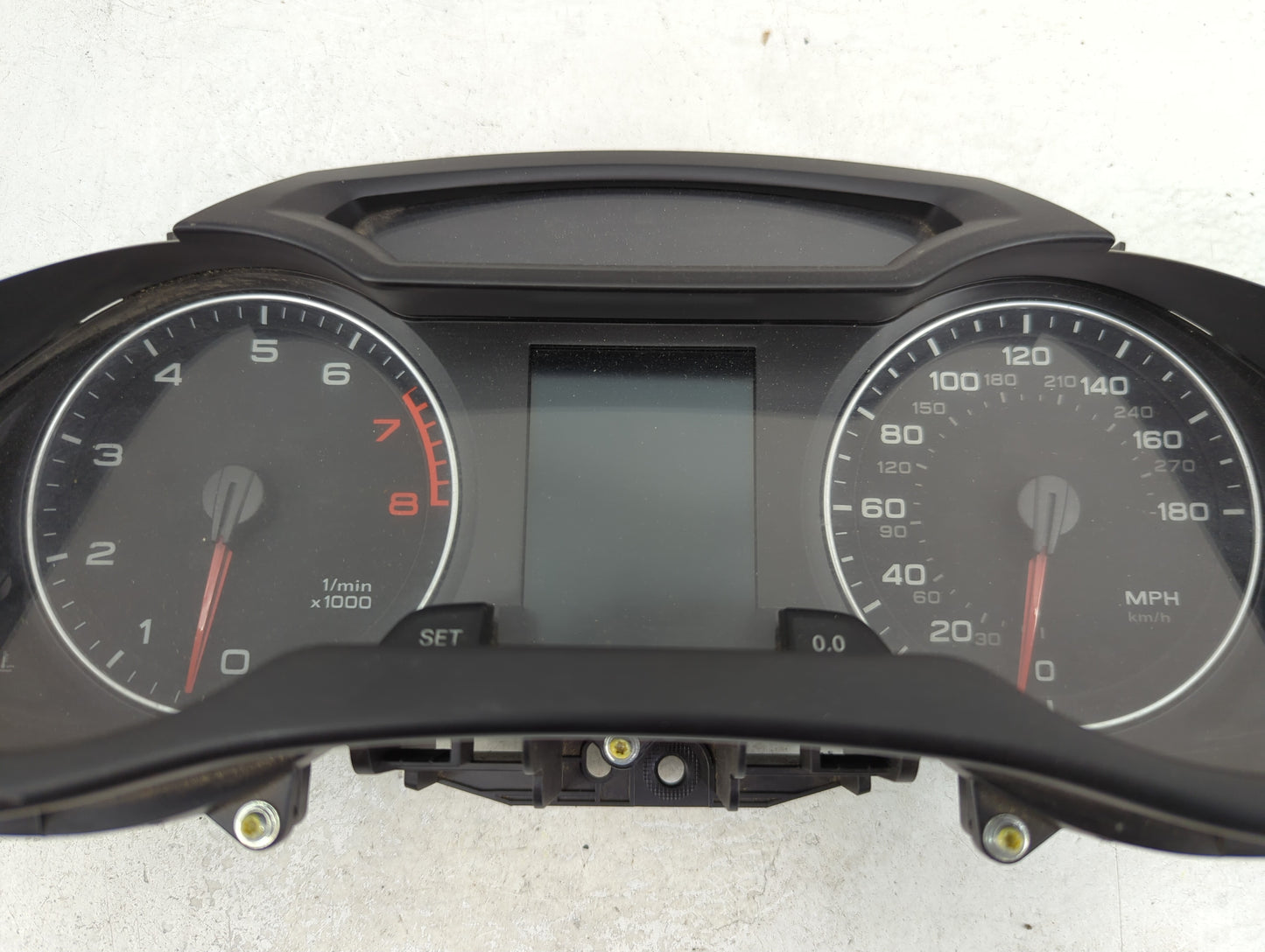 2010-2012 Audi A4 Instrument Cluster Speedometer Gauges P/N:8K0920950H 503002370404 Miles:84K Fits Fits 2010 2011 2012 OEM U