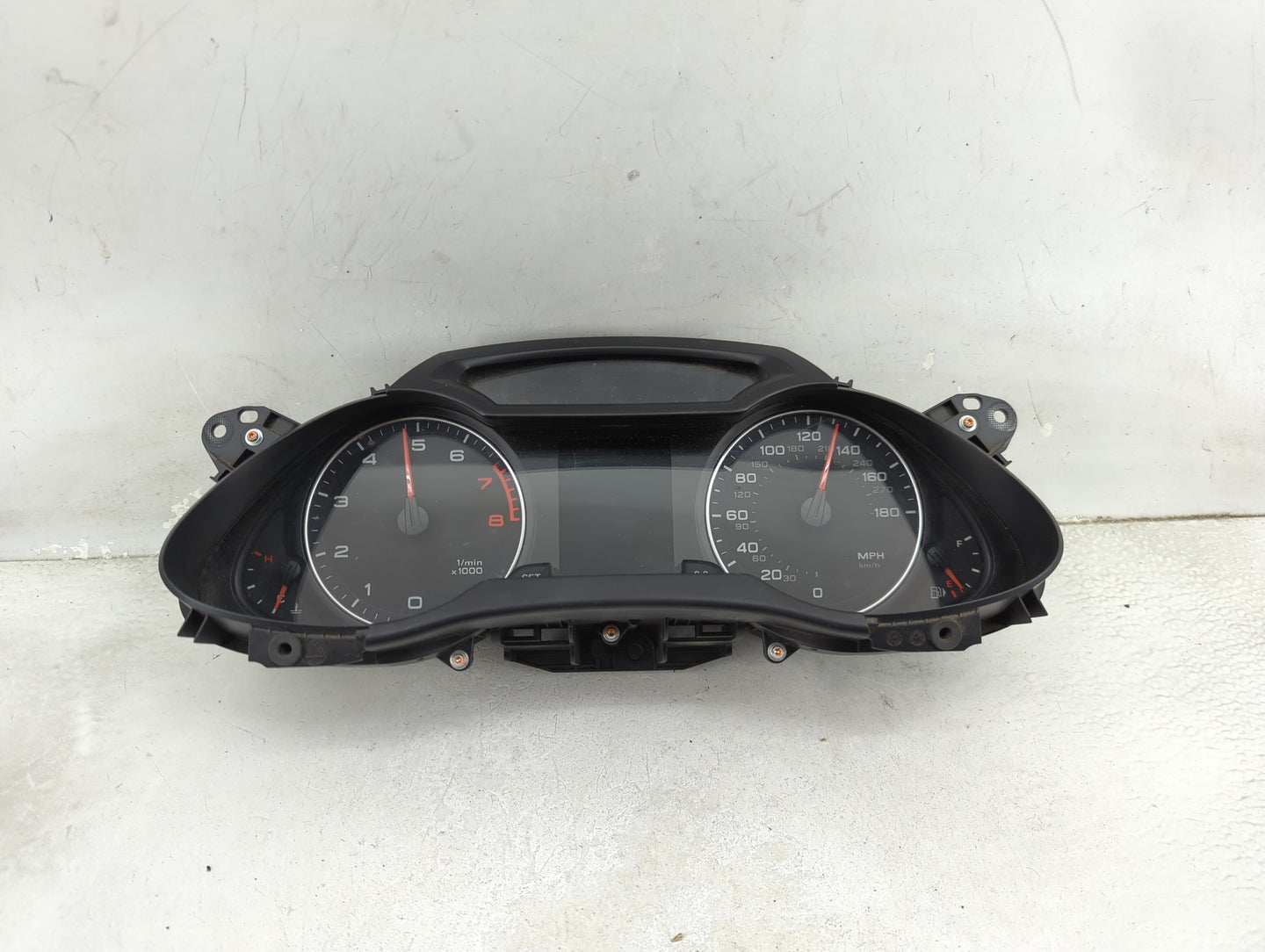 2010-2012 Audi A4 Instrument Cluster Speedometer Gauges P/N:8K0920950H 503002370404 Miles:141K Fits Fits 2010 2011 2012 OEM 