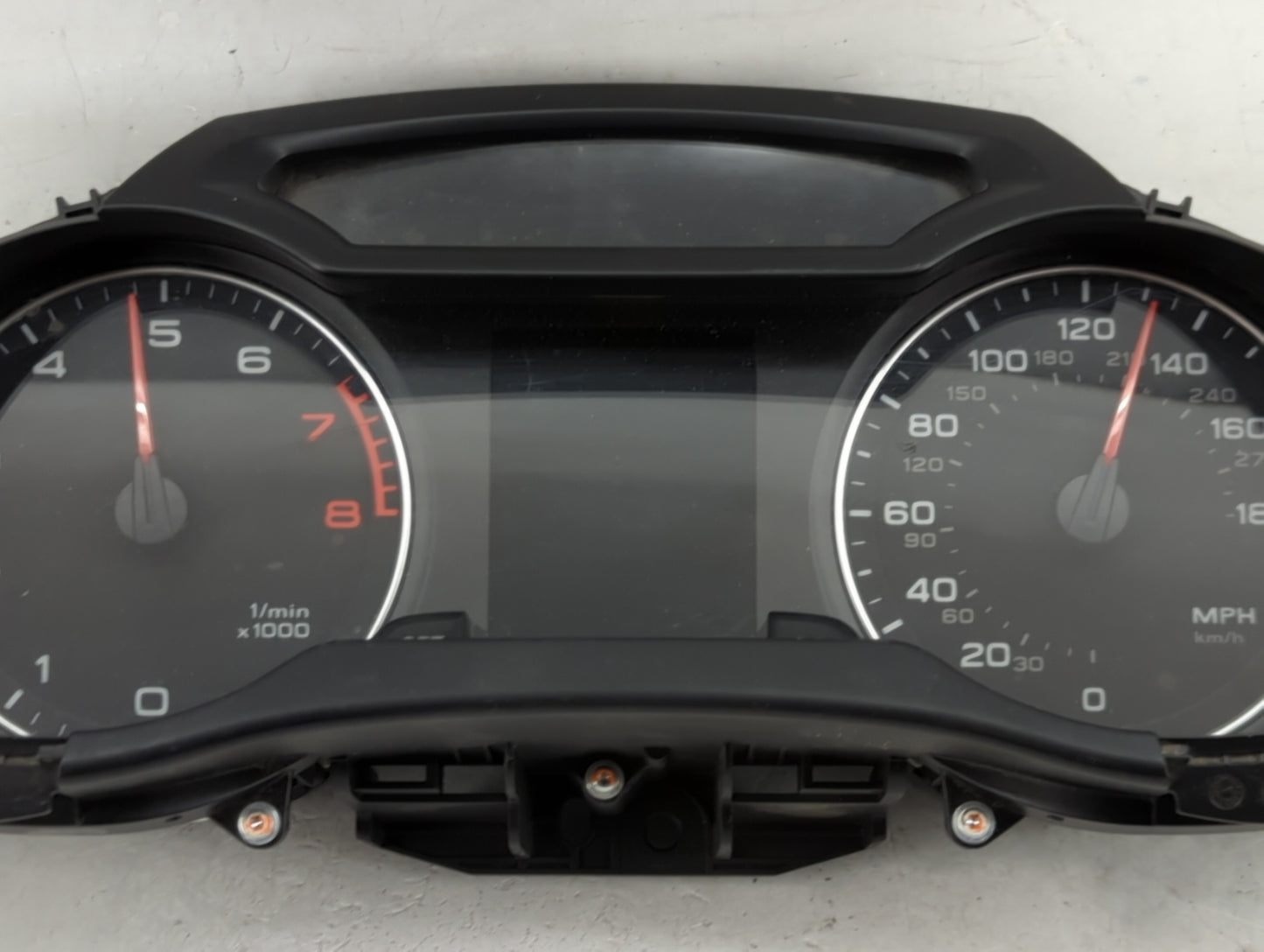 2010-2012 Audi A4 Instrument Cluster Speedometer Gauges P/N:8K0920950H 503002370404 Miles:141K Fits Fits 2010 2011 2012 OEM 
