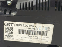 2010-2012 Audi A4 Instrument Cluster Speedometer Gauges P/N:8K0920981C 503002371304 Miles:106K Fits Fits 2010 2011 2012 OEM 
