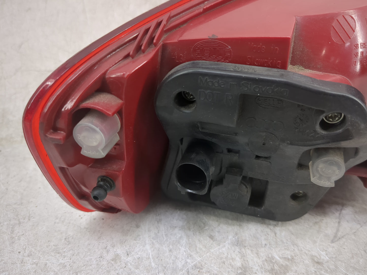 2010-2012 Audi A4 Tail Light Assembly Passenger Right OEM Fits Fits 2010 2011 2012 OEM Used Auto Parts - Oemusedautoparts1.c