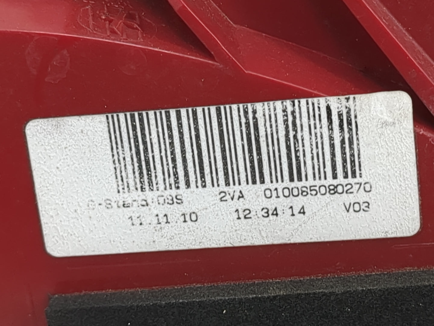 2010-2012 Audi A4 Tail Light Assembly Passenger Right OEM Fits Fits 2010 2011 2012 OEM Used Auto Parts - Oemusedautoparts1.c