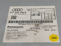 2010-2012 Audi A4 Radio AM FM Cd Player Receiver Replacement P/N:0810 0419 8T1 035 186 R Fits OEM Used Auto Parts - Oemuseda