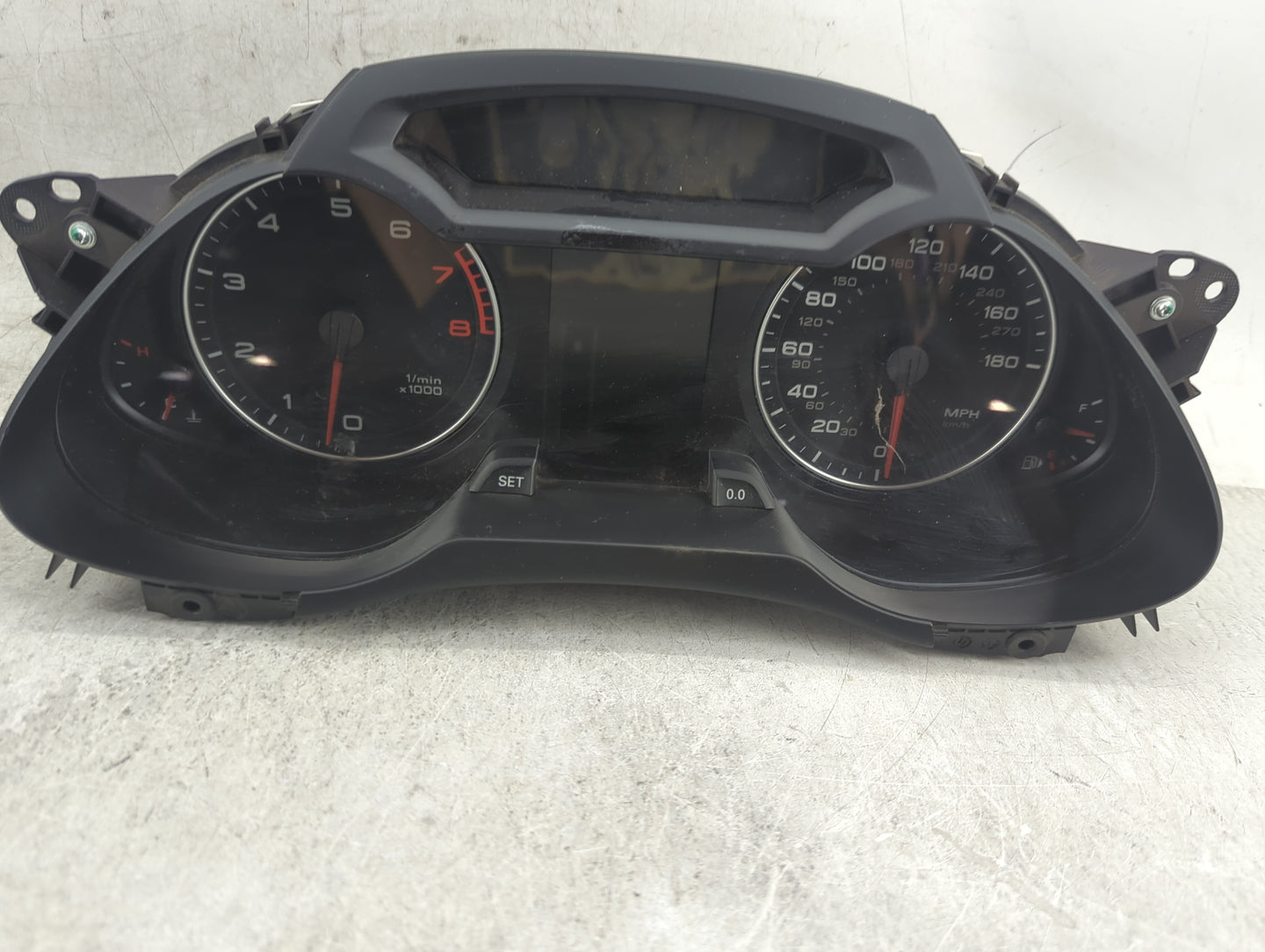 2010-2012 Audi A4 Instrument Cluster Speedometer Gauges P/N:8K0 920 981 C Miles: Fits Fits 2010 2011 2012 OEM Used Auto Part