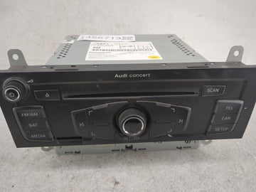 2010-2012 Audi A4 Radio AM FM Cd Player Receiver Replacement P/N:8T1035186R CQ-JA1962G Fits OEM Used Auto Parts - Oemusedaut