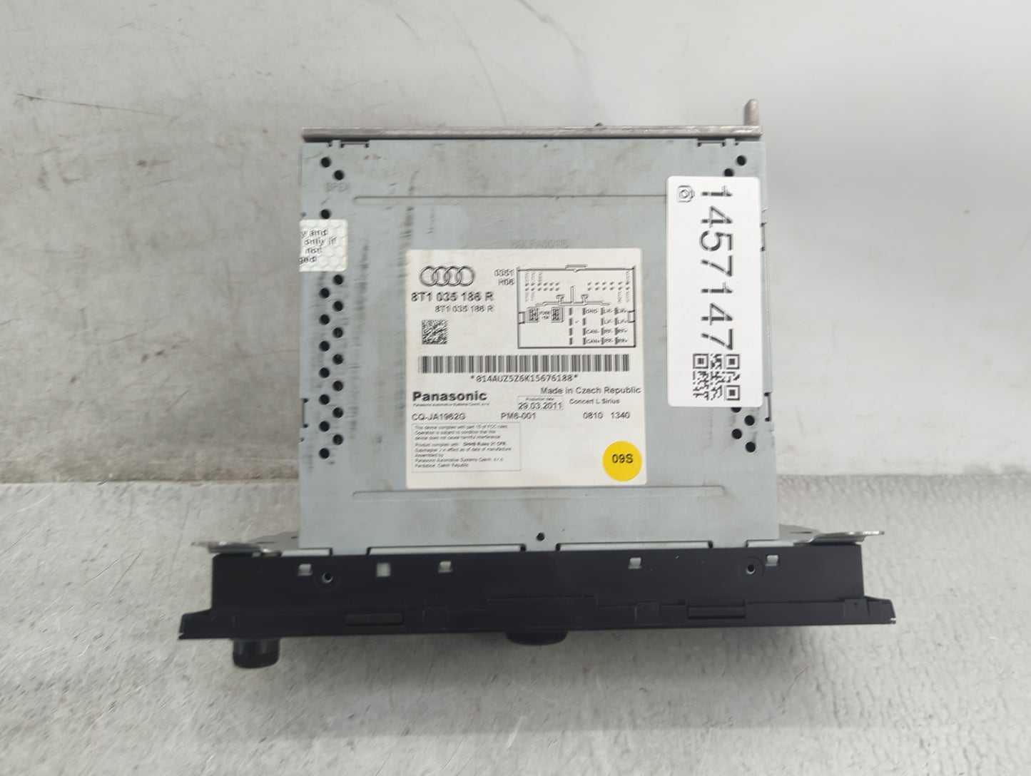 2010-2012 Audi A4 Multi Media Audio Radio Receiver Player Oem - Oemusedautoparts1.com