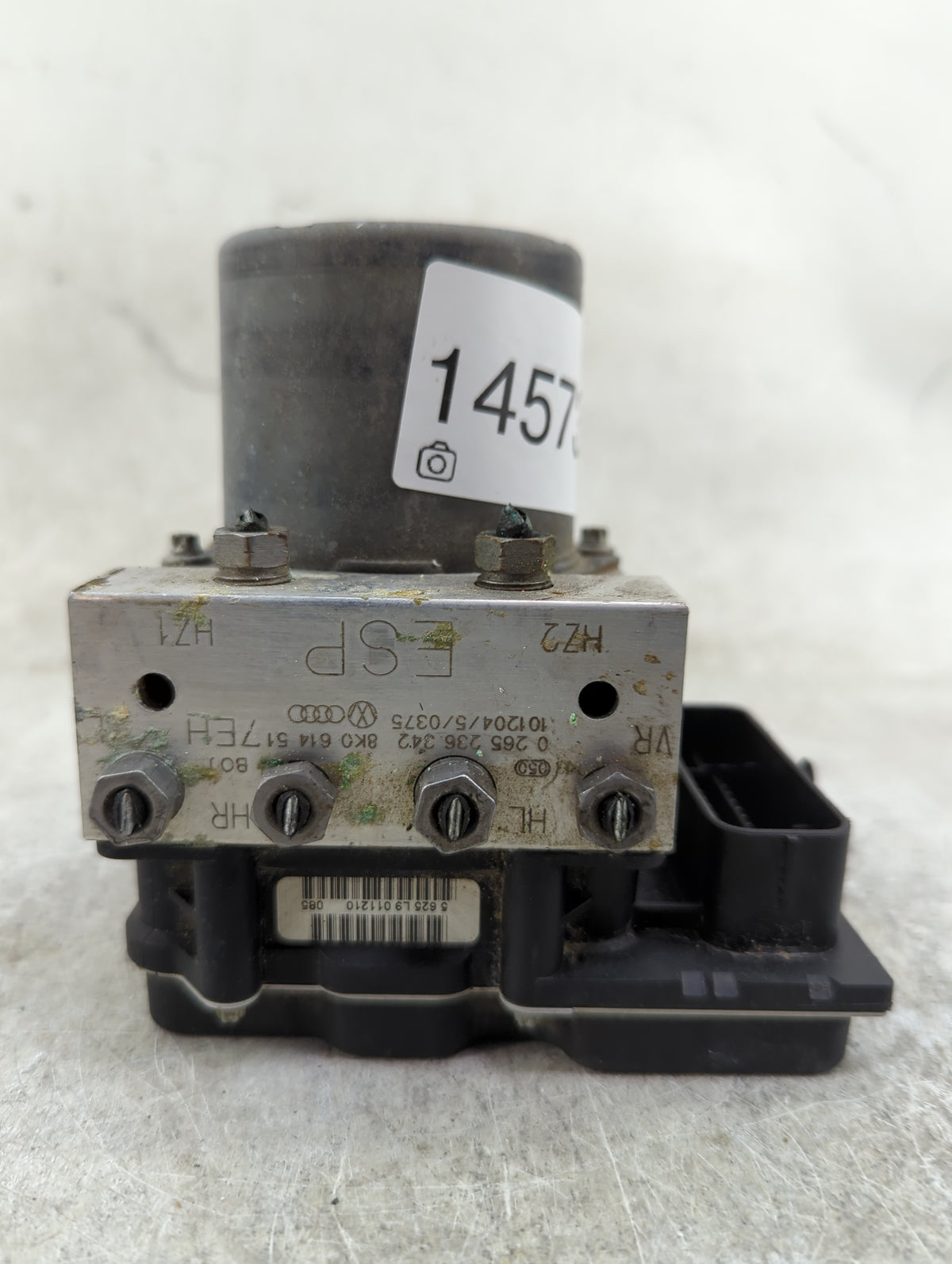 2010-2012 Audi A4 Anti-Lock Brake ABS Pump Module Actuator OEM P/N:8K0907379BH 0265951537, 0265236342 Fits Fits 2010 2011 20