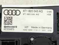 2009-2012 Audi A4 Climate Control Module Temperature AC/Heater Replacement P/N:8T1 820 043 AQ Fits OEM Used Auto Parts - Oem