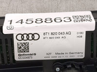 2009-2012 Audi A4 Climate Control Module Temperature AC/Heater Replacement P/N:8T1 820 043 AQ Fits OEM Used Auto Parts - Oem