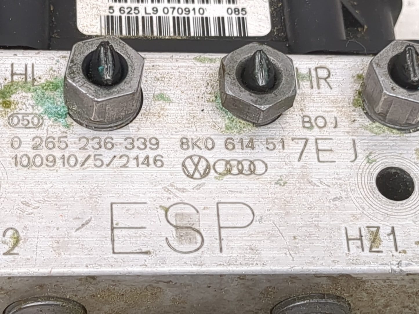 2011-2012 Audi A4 ABS Pump Control Module Replacement P/N:0265236339 8K0614517EJ, 0265951536, 00908P0879 Fits Fits 2011 2012