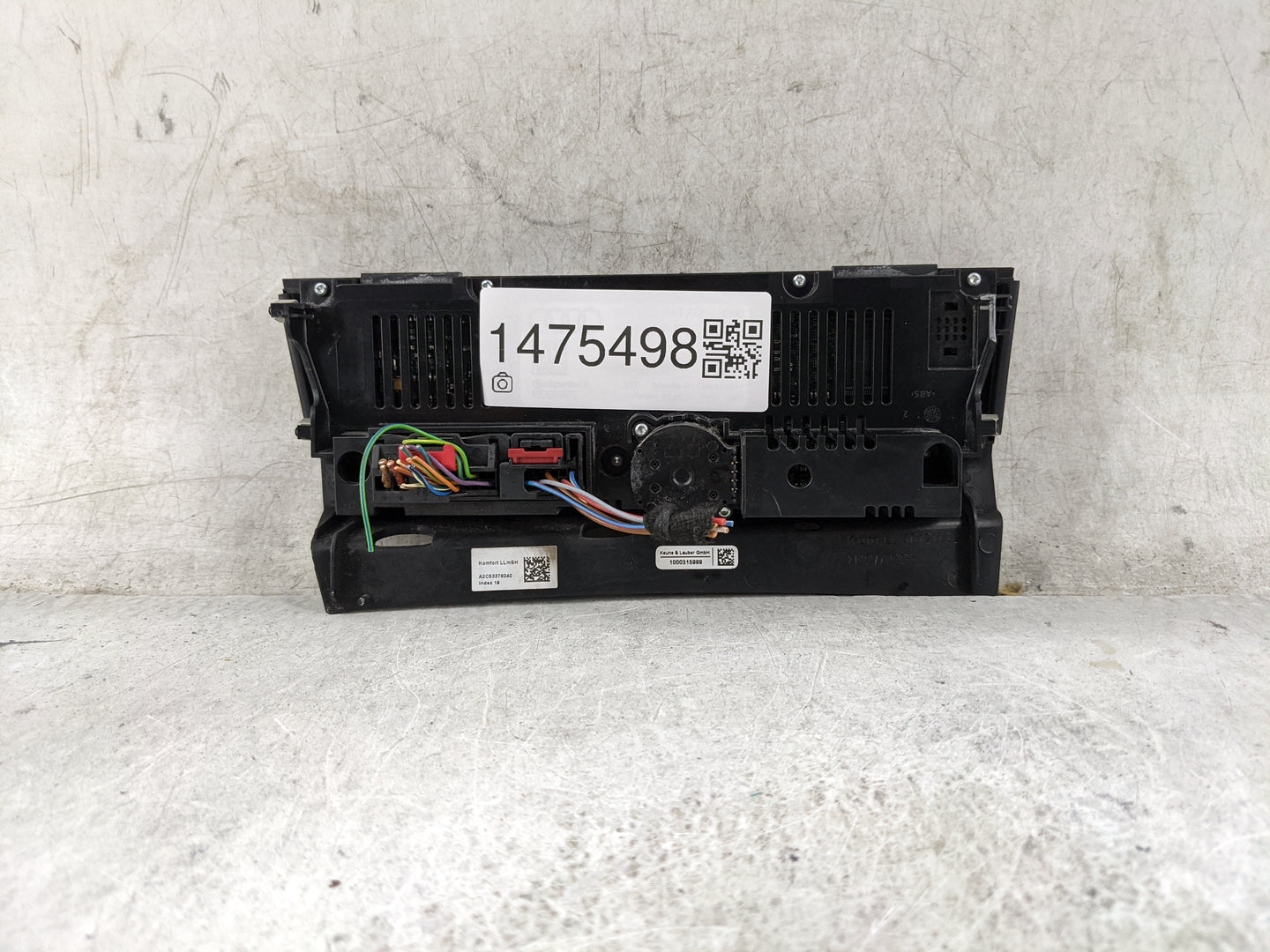 2009-2012 Audi A4 Climate Control Module Temperature AC/Heater Replacement P/N:A2C53378040 Fits Fits 2008 2009 2010 2011 201
