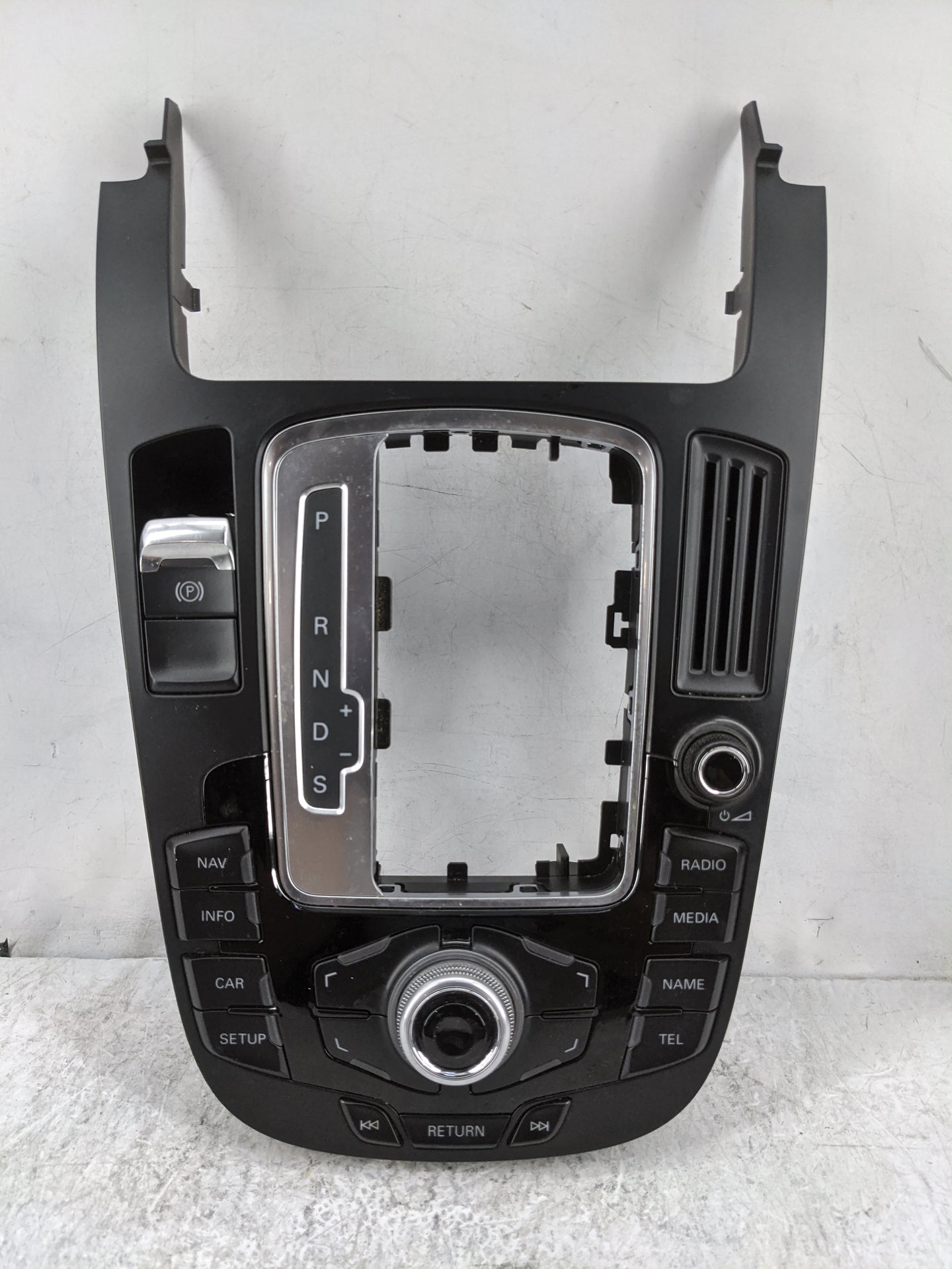 2010-2012 Audi A4 Radio Control Panel Black - Oemusedautoparts1.com