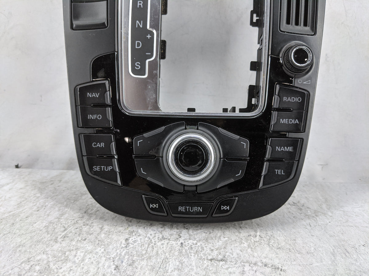 2010-2012 Audi A4 Radio Control Panel Black - Oemusedautoparts1.com