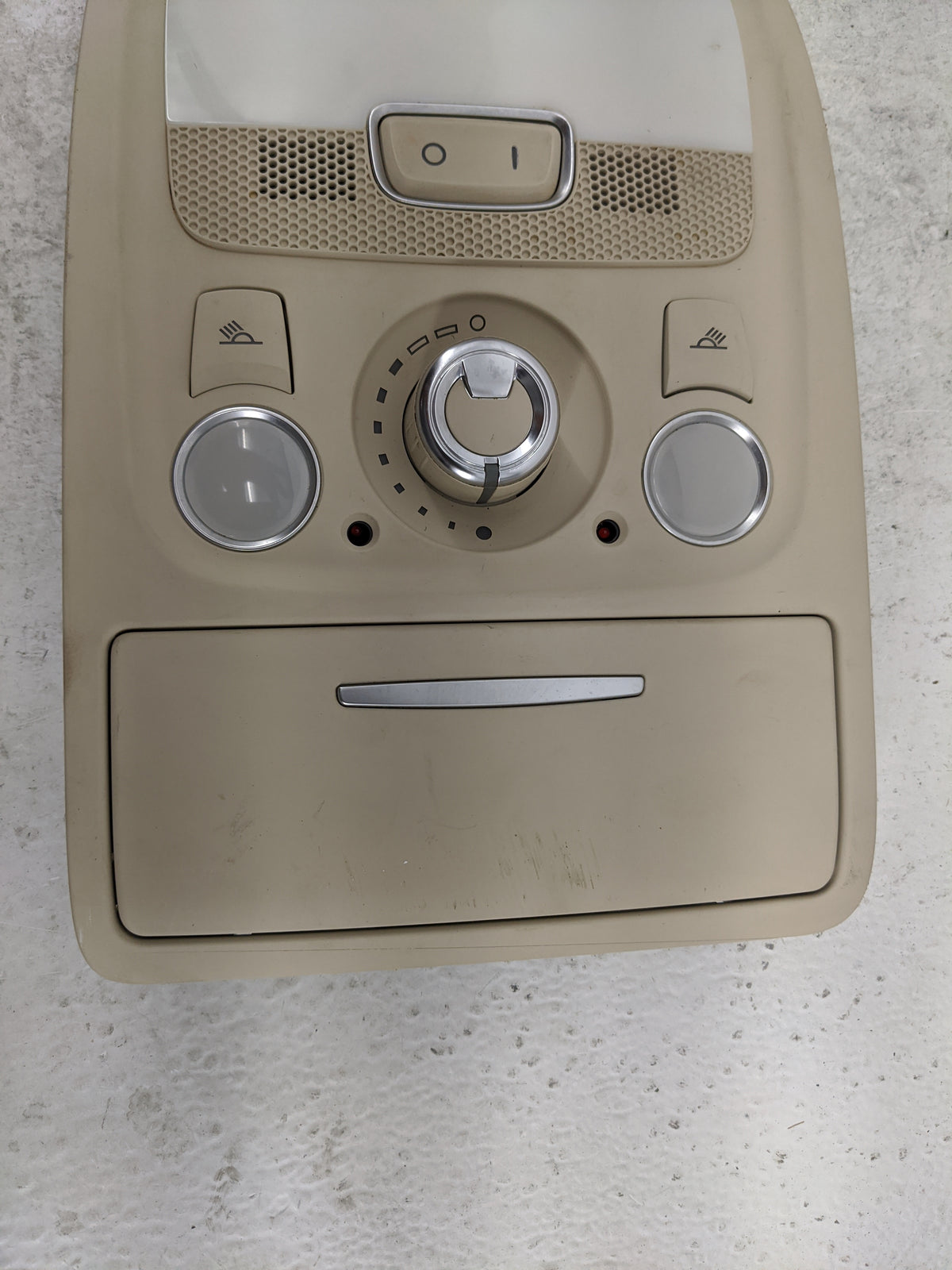 2009-2016 Audi A4 Overhead Roof Console Tan - Oemusedautoparts1.com