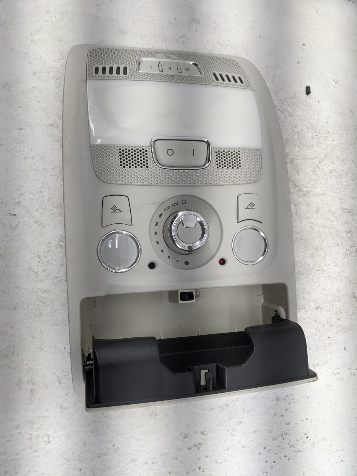 2009-2016 Audi A4 Overhead Roof Console Beige 1483062 - Oemusedautoparts1.com
