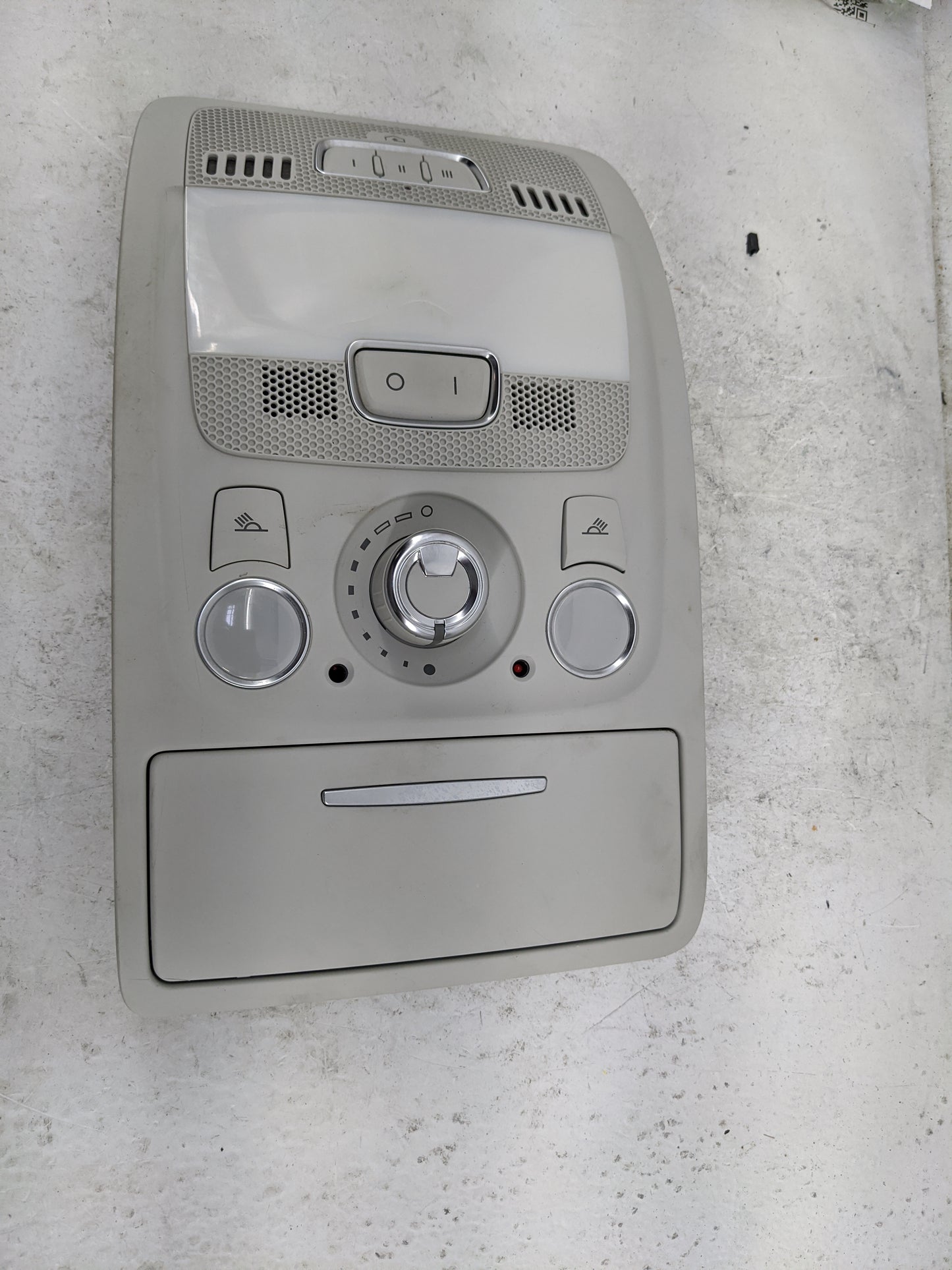 2009-2016 Audi A4 Overhead Roof Console Beige 1483062 - Oemusedautoparts1.com