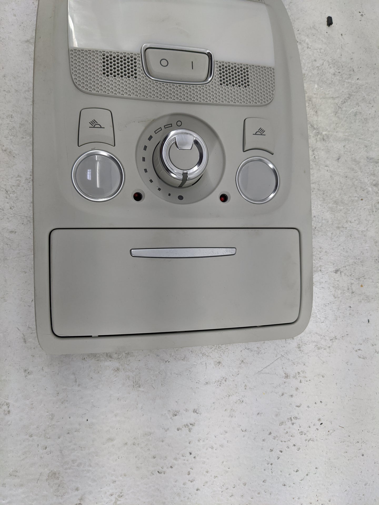 2009-2016 Audi A4 Overhead Roof Console Beige 1483062 - Oemusedautoparts1.com