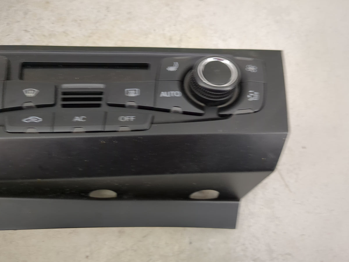2009-2012 Audi A4 Climate Control Module Temperature AC/Heater Replacement P/N:8T1820043 A2C53346679 Fits OEM Used Auto Part