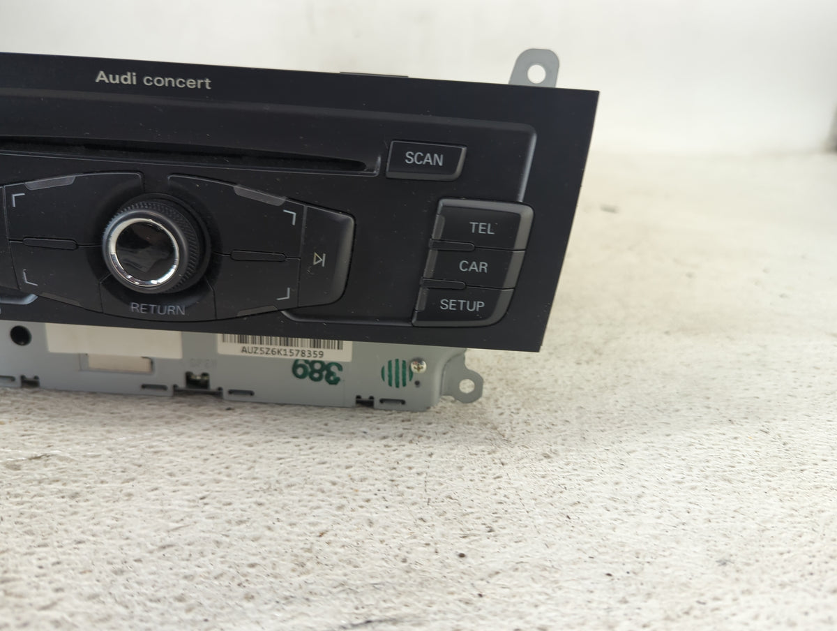 2010-2012 Audi A4 Radio AM FM Cd Player Receiver Replacement P/N:8T1035186R CQ-JA1962G Fits OEM Used Auto Parts - Oemusedaut