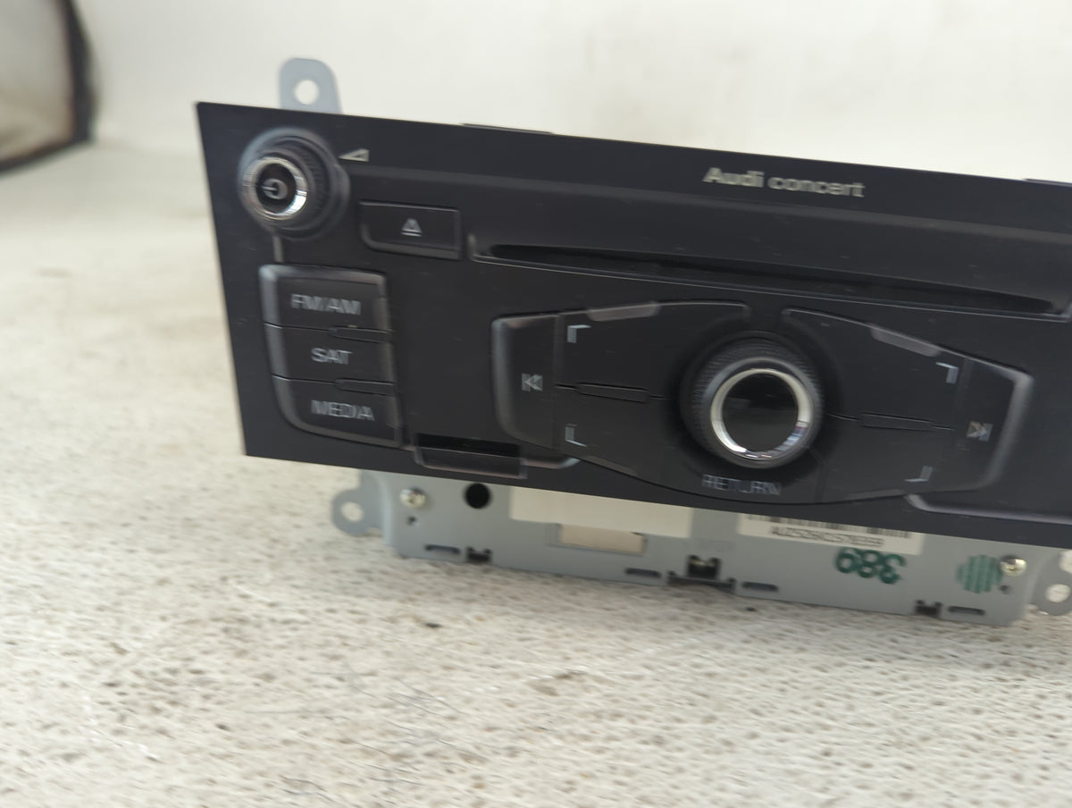 2010-2012 Audi A4 Radio AM FM Cd Player Receiver Replacement P/N:8T1035186R CQ-JA1962G Fits OEM Used Auto Parts - Oemusedaut