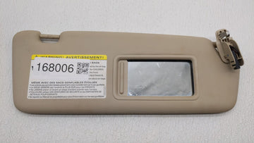 2011 Audi A4 Sun Visor Shade Replacement Passenger Right Mirror Fits OEM Used Auto Parts